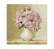 Картина по номерам 30х30 Бузин. Вдохновение (20 цветов)