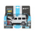 Машина АВТОПАНОРАМА Mercedes-Benz G350d, белый, 1/32, свет, звук, инерция, в/к 18*9*13,5 см