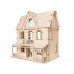 Деревянный конструктор Lemmo Кукольный дом «Венеция» (наборы мебели не входят в к-т), 172 детали
