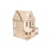 Деревянный конструктор Lemmo Кукольный дом «Венеция» (наборы мебели не входят в к-т), 172 детали