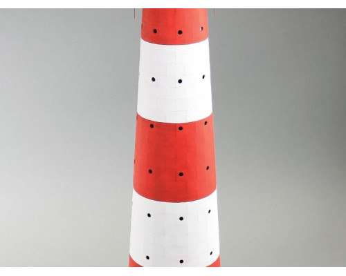 Сборная картонная модель Shipyard маяк Westerheversand Lighthouse (№59), 1/87