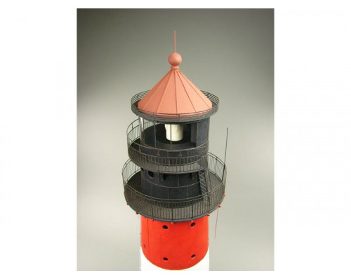 Сборная картонная модель Shipyard маяк Westerheversand Lighthouse (№59), 1/87