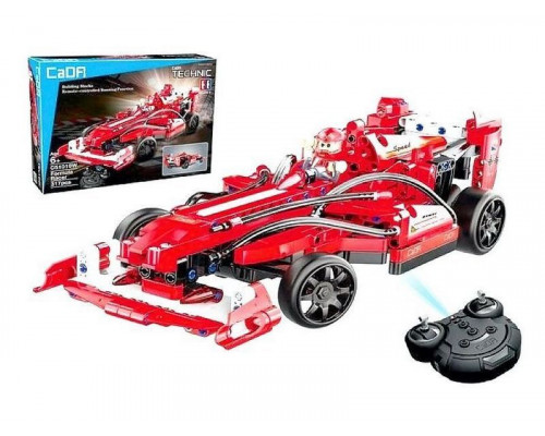 Р/У конструктор CaDA Technic гоночный болид (317 деталей)