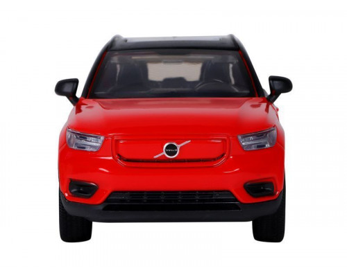 Машина АВТОПАНОРАМА Volvo XC40, 1/32, красный, инерция, свет, звук, в/к 17,5*13,5*9 см