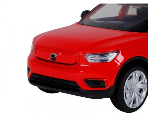 Машина АВТОПАНОРАМА Volvo XC40, 1/32, красный, инерция, свет, звук, в/к 17,5*13,5*9 см
