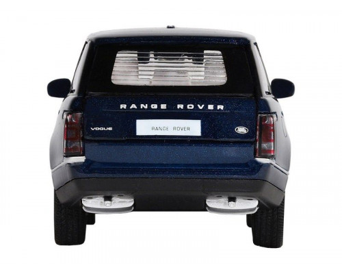 Машина АВТОПАНОРАМА 2013 Range Rover, темно-синий, 1/34, свет, звук, инерция, в/к 17,5*13,5*9 см