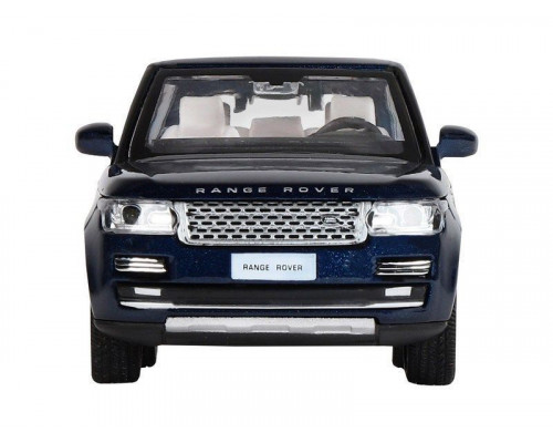 Машина АВТОПАНОРАМА 2013 Range Rover, темно-синий, 1/34, свет, звук, инерция, в/к 17,5*13,5*9 см