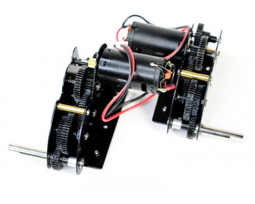 Редуктора Taigen сталь 4в1, 18kRPM, для танков 3839, 3838, 3879, 3888, 3889 с подш. и моторами(380)