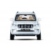Машина АВТОПАНОРАМА Land Cruiser Prado, 1/24, белый, свет, звук, в/к 24,5х12,5х10,5 см