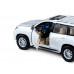 Машина АВТОПАНОРАМА Land Cruiser Prado, 1/24, белый, свет, звук, в/к 24,5х12,5х10,5 см