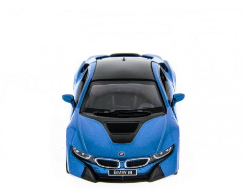 Машина Kinsmart BMW i8 инерция (1/12шт.) 1:36 б/к