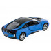 Машина Kinsmart BMW i8 инерция (1/12шт.) 1:36 б/к