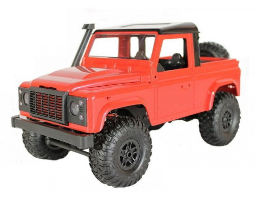 Радиоуправляемая машина MN MODEL английский пикап Defender (красный) 4WD 2.4G 1/12 RTR