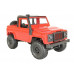 Радиоуправляемая машина MN MODEL английский пикап Defender (красный) 4WD 2.4G 1/12 RTR