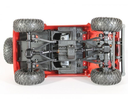 Радиоуправляемая машина MN MODEL английский пикап Defender (красный) 4WD 2.4G 1/12 RTR