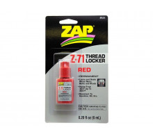 Фиксатор резьбы Zap красный - НЕразборный, 6мл (card)