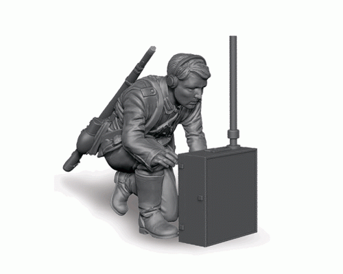 Сборные солдатики ZVEZDA Немецкий штаб, 1/72