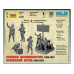 Сборные солдатики ZVEZDA Немецкий штаб, 1/72