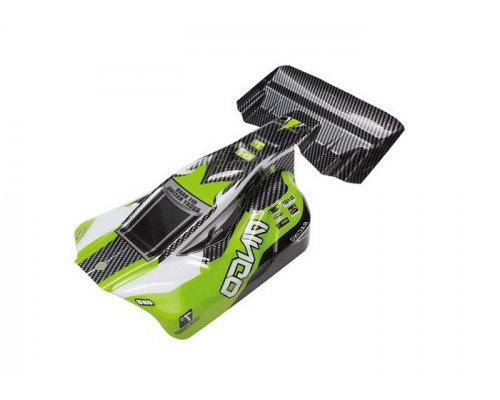 Зеленый кузов для багги Remo Hobby RM1651 1/16