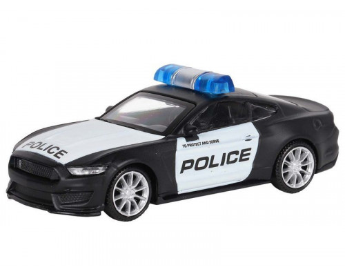 Набор АВТОПАНОРАМА Полиция, 1/46, инерция, в/к 30*13*10 см