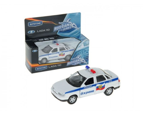 Машина Autotime LADA 110 охрана (МВД) 1:36