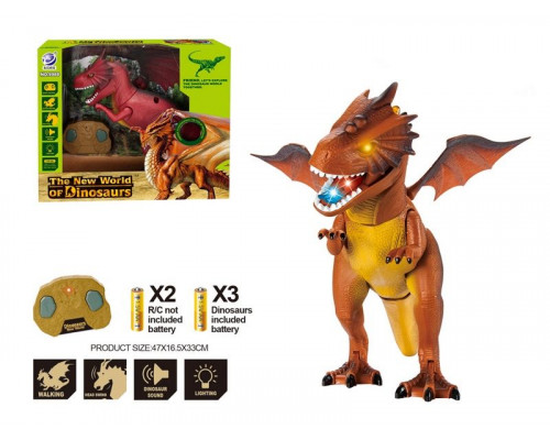 Р/У динозавр дракон Rui Cheng, звук, свет