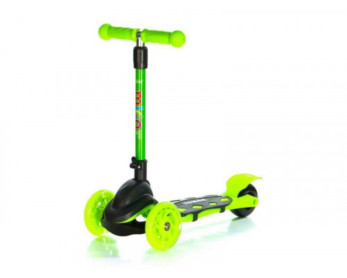 Самокат трехколесный Zumba  (зеленый)