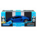 Машина АВТОПАНОРАМА Lamborghini Aventador Coupé, 1/24, синий, свет, звук, в/к 24,5*12,5*10,5 см
