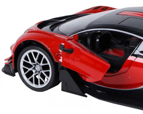 Радиоуправляемая машина AUTODRIVE гоночная, 1/14, красный, 27MHz, пульт-руль, свет, в/к 41*7*32см