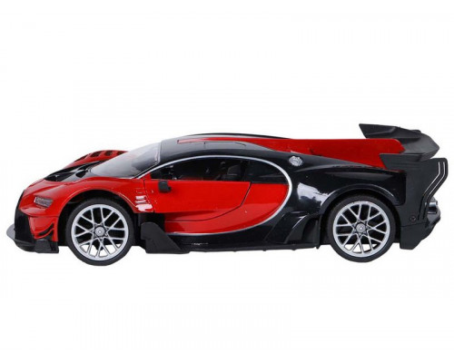 Радиоуправляемая машина AUTODRIVE гоночная, 1/14, красный, 27MHz, пульт-руль, свет, в/к 41*7*32см