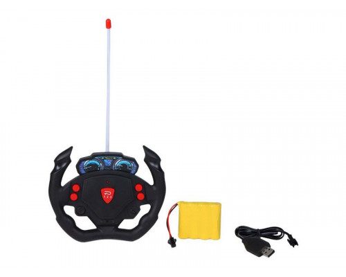 Радиоуправляемая машина AUTODRIVE гоночная, 1/14, красный, 27MHz, пульт-руль, свет, в/к 41*7*32см