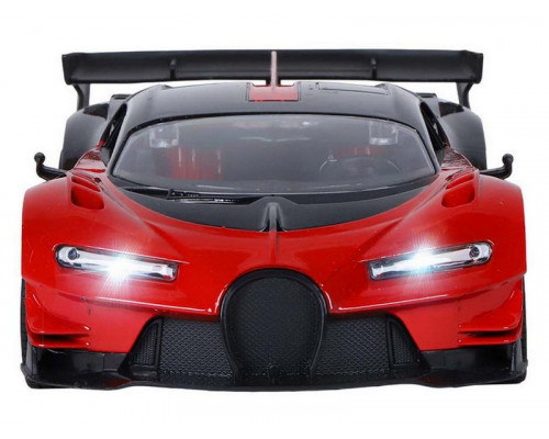 Радиоуправляемая машина AUTODRIVE гоночная, 1/14, красный, 27MHz, пульт-руль, свет, в/к 41*7*32см