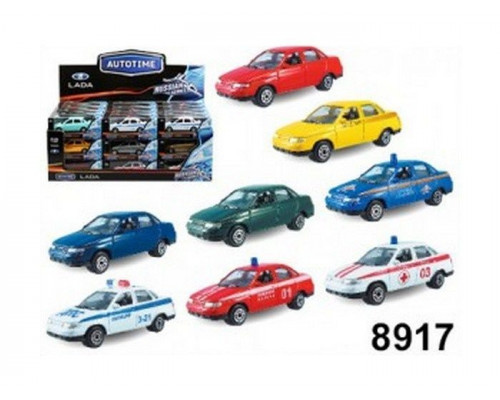 Машина Autotime LADA 110 в ассортименте 1:60