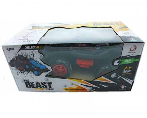 Р/У внедорожник Monstre Truck Nissan Skyline в ассортименте 1/14 + свет + звук