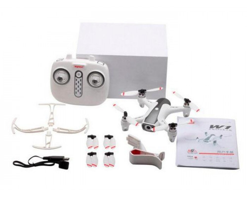 Радиоуправляемый квадрокоптер Syma W1PRO brushless с FPV по Wi-Fi, барометр, GPS, 6-AXIS, 2.4G RTF