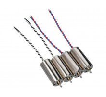 Мотор для для квадрокоптера Hubsan H107D, H107C (красно-синие провода)