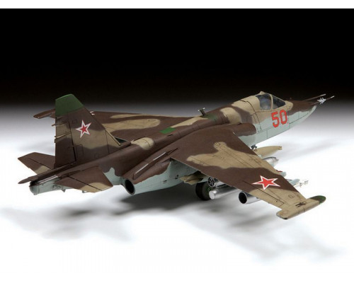 Сборная модель ZVEZDA Советский штурмовик Су-25 1/48, 1/48