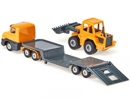 Набор техники Siku 1616 Тягач с бульдозером 1/55