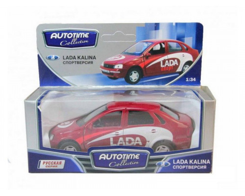 Машина Autotime LADA KALINA спортверсия 1:34