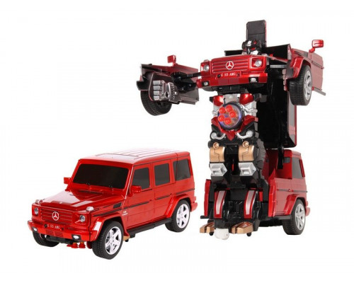 Р/У трансформер MZ Mercedes G55 2370PF 1/14 (стреляет присосками) + акб и з/у