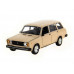 Машина АВТОПАНОРАМА ВАЗ 2104 бежевая,1/24, инерция, Pull Bаck механизм, в/к 10*12*22 cм