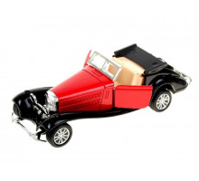 Машина Ideal 1:30-39 Ретромобиль "Old Times" красно-черный, кабриолет