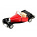 Машина Ideal 1:30-39 Ретромобиль Old Times красно-черный, кабриолет