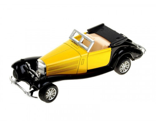 Машина Ideal 1:30-39 Ретромобиль Old Times красно-черный, кабриолет