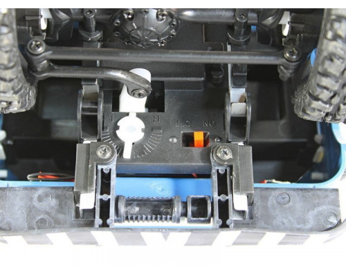 Радиоуправляемая машина MN MODEL ГАЗ-66 грузовая (синяя) 4WD 2.4G 1/16 RTR