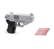 Конструктор CADA двухствольный пистолет (250 деталей)