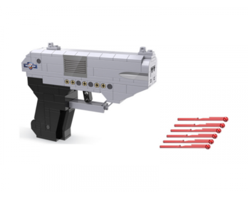 Конструктор CADA двухствольный пистолет (250 деталей)