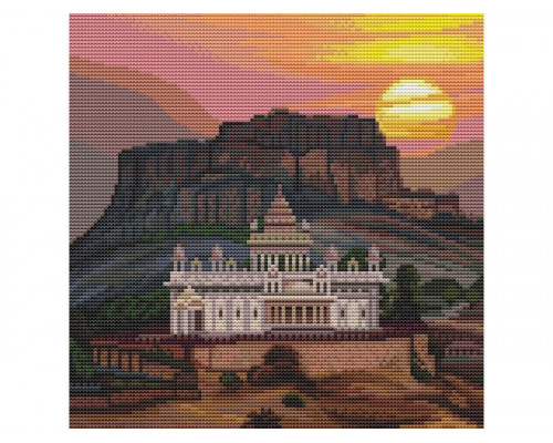 Картины мозаикой 30х30 ФОРТ МЕХРАНГАРХ (квадрат) (30 цветов)