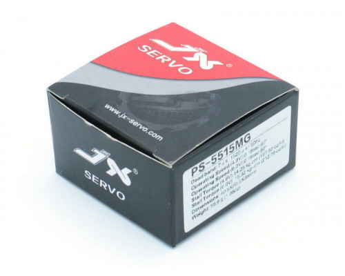 Сервомашинка аналоговая JX Servo PS-5515MG (55.6г/15.32/0.16/6V) стандартная