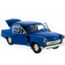 Машина АВТОПАНОРАМА ГАЗ-21 Волга 1/24 в/к  26*12*11см, синяя